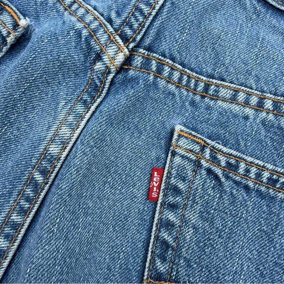 Vintage Y2K Levi's 550 Relaxed Fit Men's Blue Dad Denim Jeans 38x34 - Picture 5 of 13